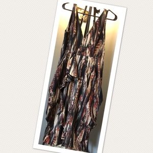 H&M Multi Color Party Dress Size 12